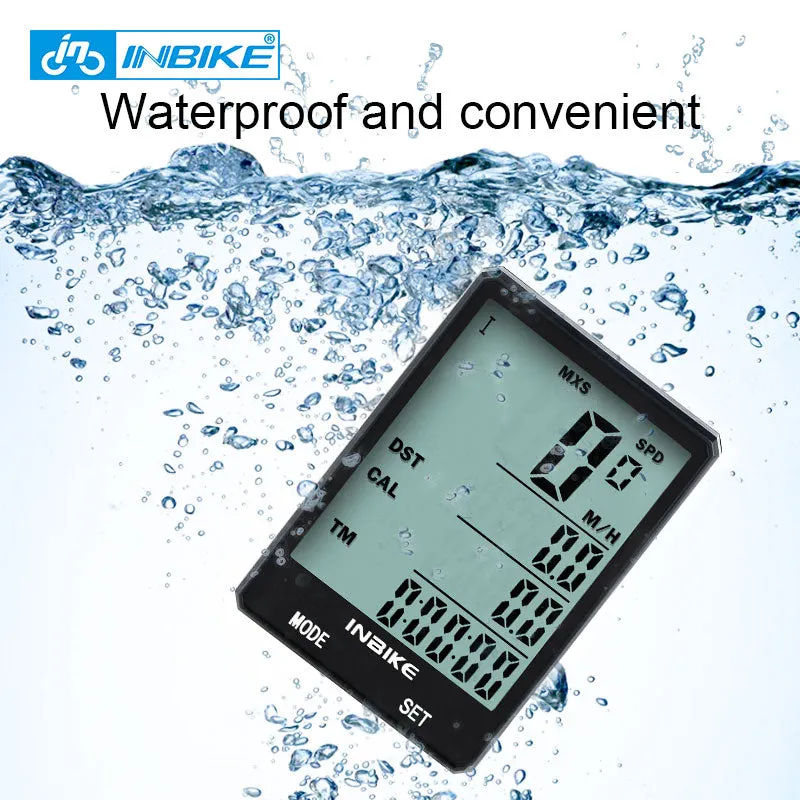 2.8 inch Bicycle Computer Wireless Bike Computer Speedometer Odometer Cycling Stopwatch