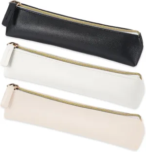 3 Pack Small Makeup Bag for Purse Portable Cosmetic Bag with Zipper Small Leather Pouch Travel Makeup Pouch Mini Cosmetic Organizer for Women Girls