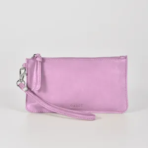Abril Soft Leather Wristlet Purse