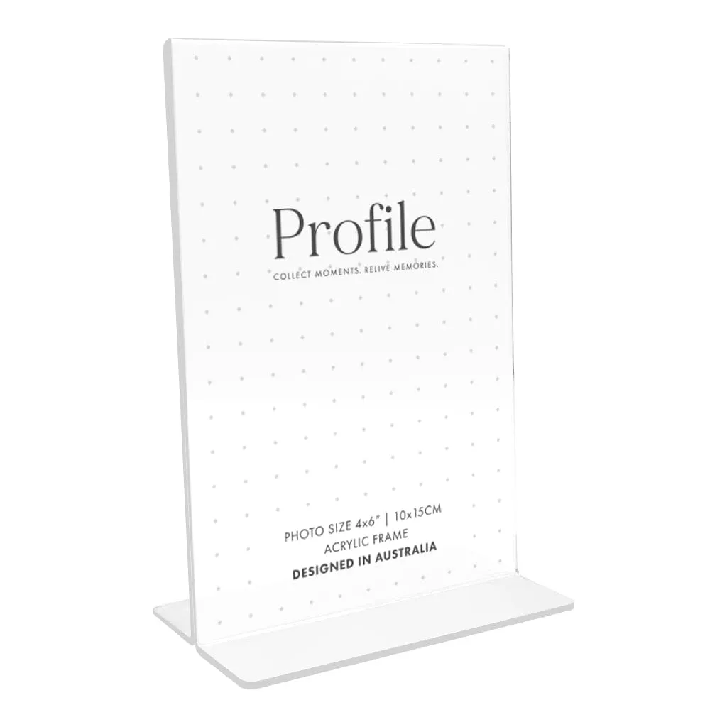 Acrylic Display T-Frame Photo & Sign Holders