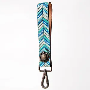 American Darling ADBRF124 Full Grain Genuine Leather Handle Strap For Wristlet Bags