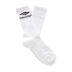 Balenciaga Logo Jacquard 3B Socks