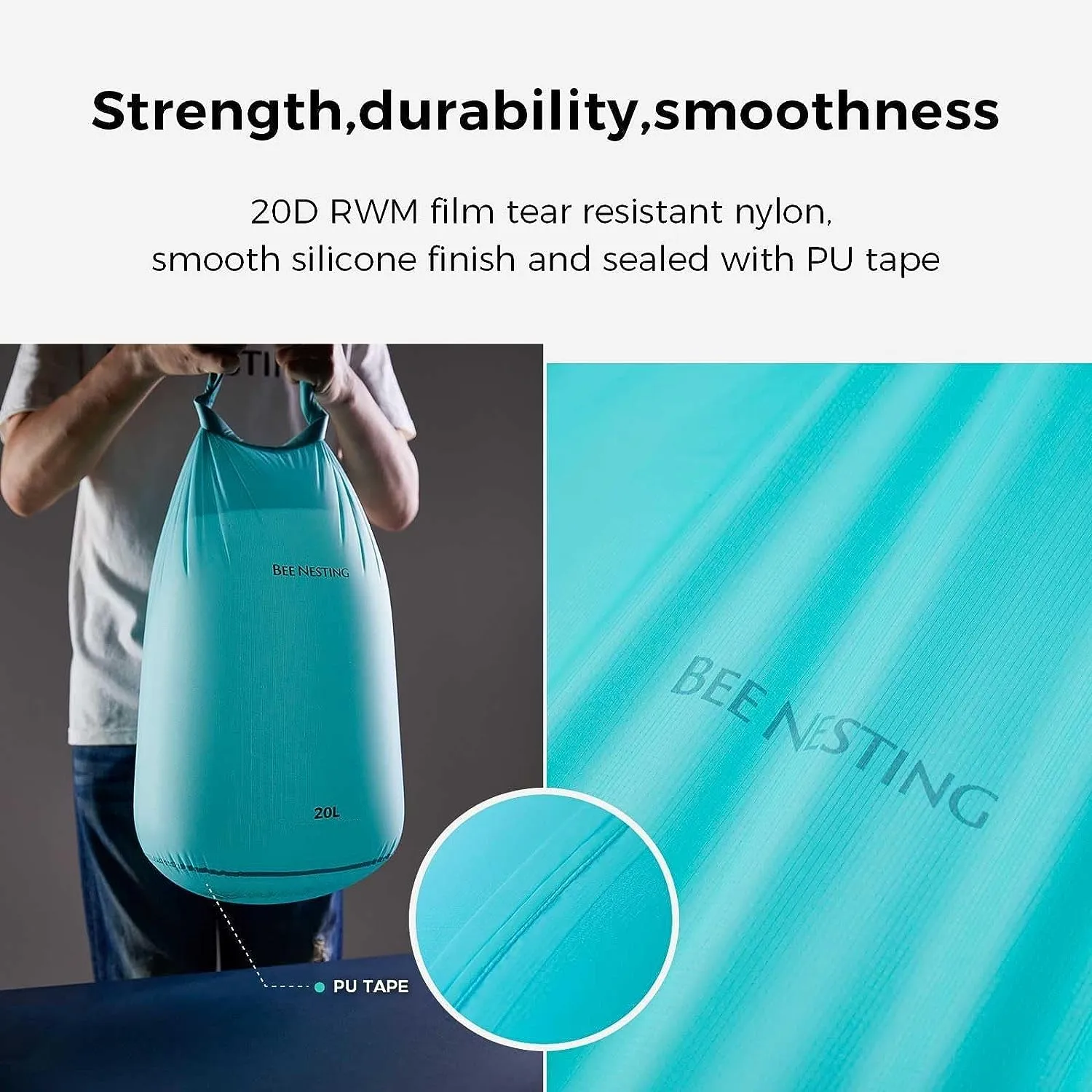 Beenesting Waterproof Dry Bag 12L 20L
