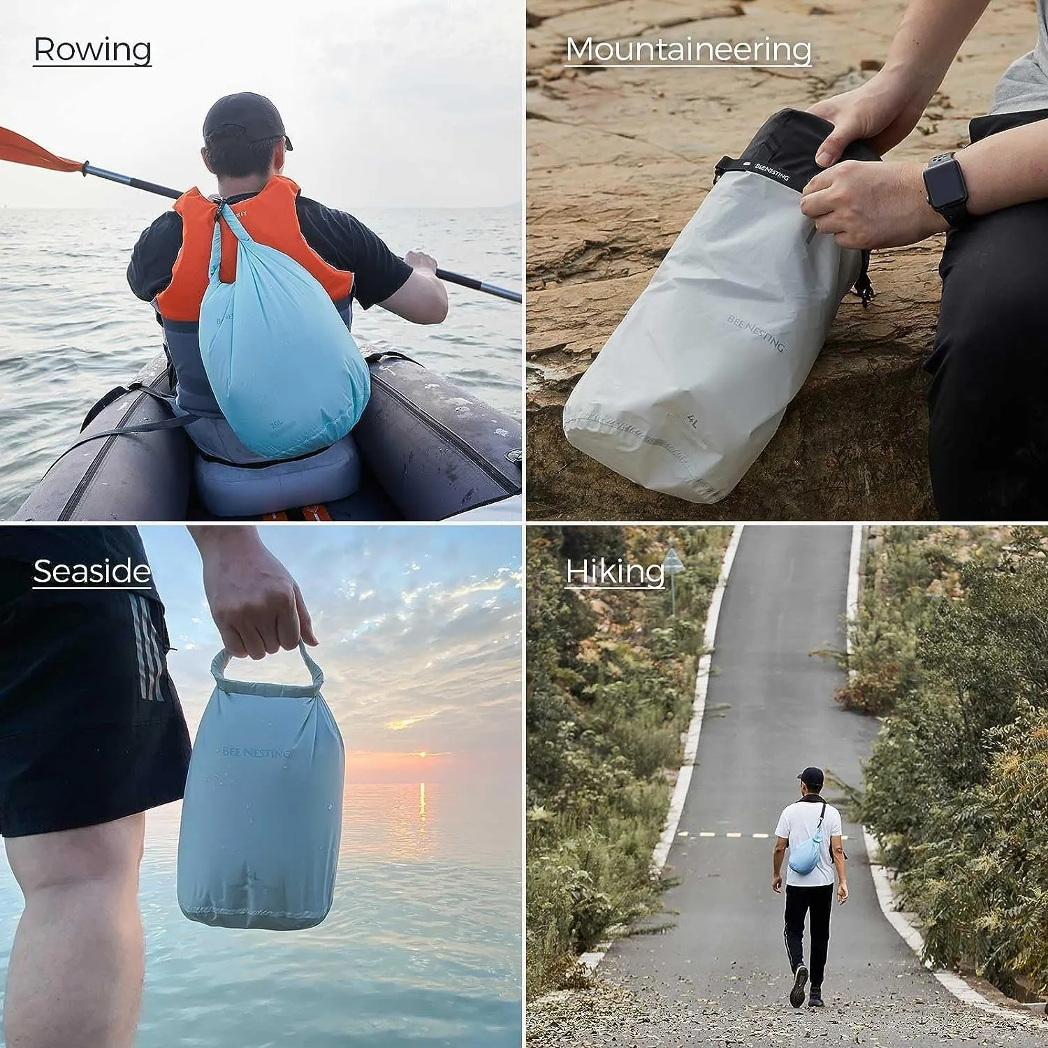 Beenesting Waterproof Dry Bag 12L 20L