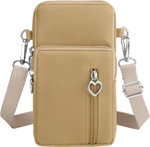BIAOTIE Lightweight Small Crossbody bags Cell Phone Purses Travel Pouch Shoulder Bag for Women