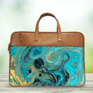 Blue Gold Classic Laptop Bag