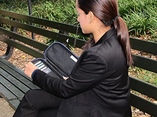 Bombata Amerigo Travel Wallet (Cobalt)