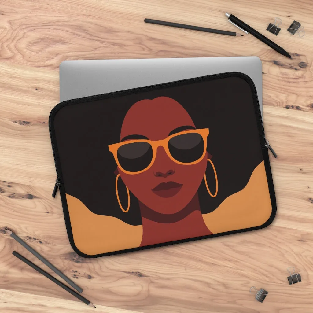 Bria Katherine Black Girl Laptop Sleeve