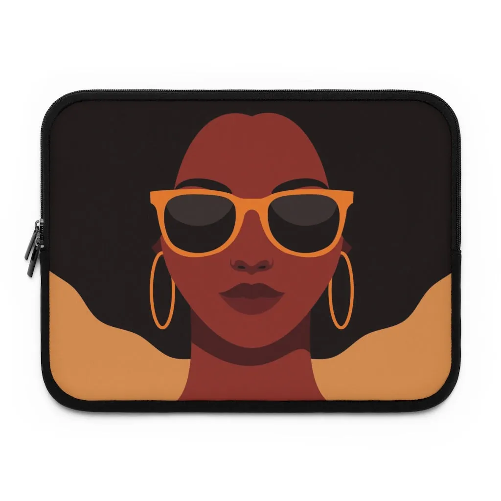 Bria Katherine Black Girl Laptop Sleeve