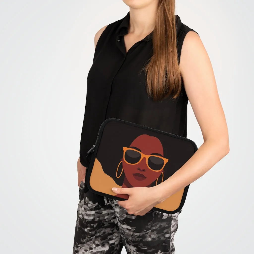 Bria Katherine Black Girl Laptop Sleeve