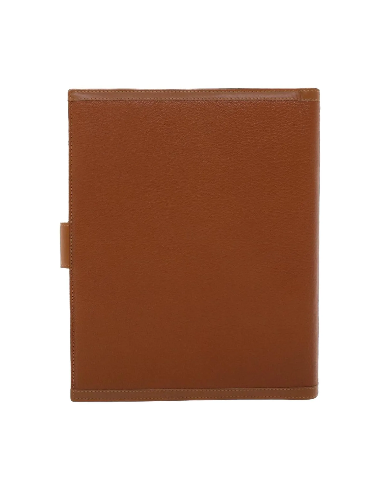 Brown Leather Day Planner Cover