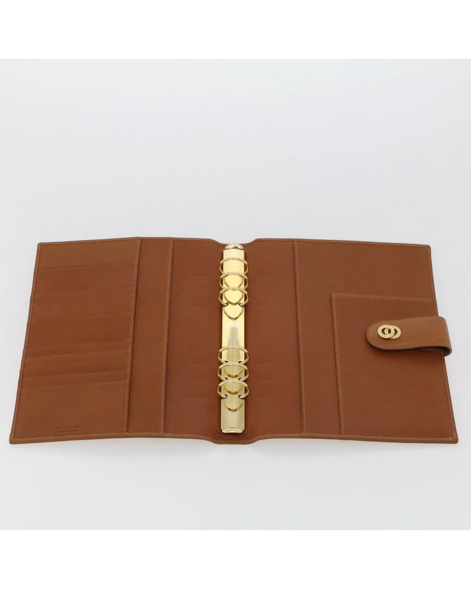 Brown Leather Day Planner Cover