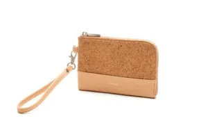 Cameron Wristlet - Praline and Cork
