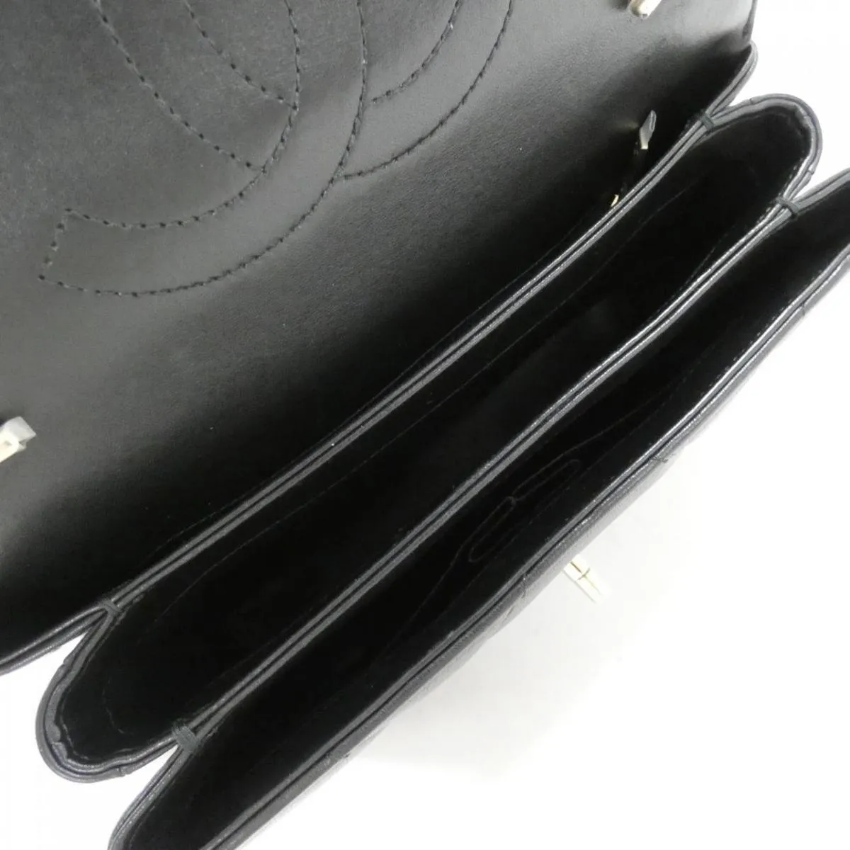 Chanel Trendy CC Flap Bag with Top Handle in Black Lambskin