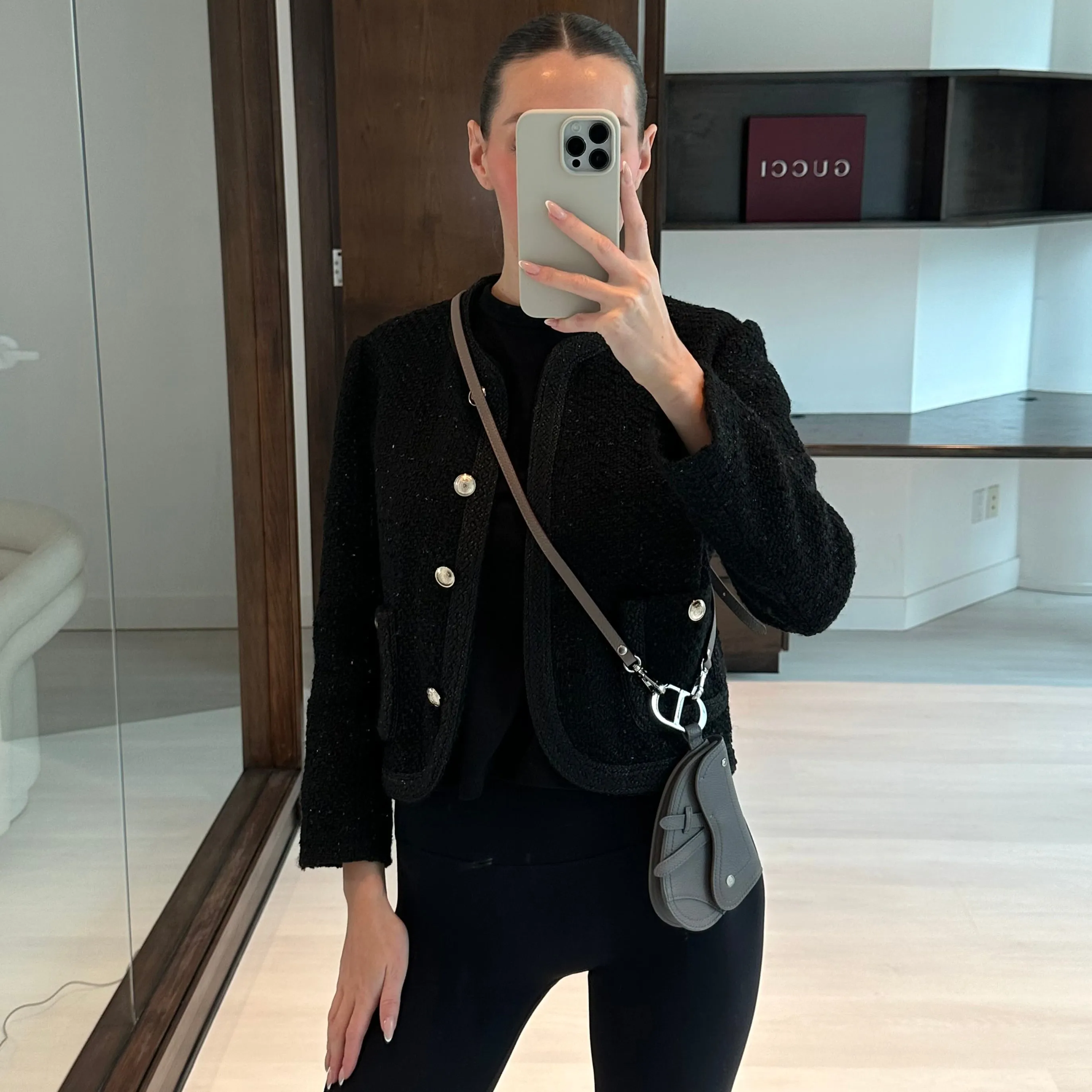 Dior Homme Mini Saddle SLG Crossbody