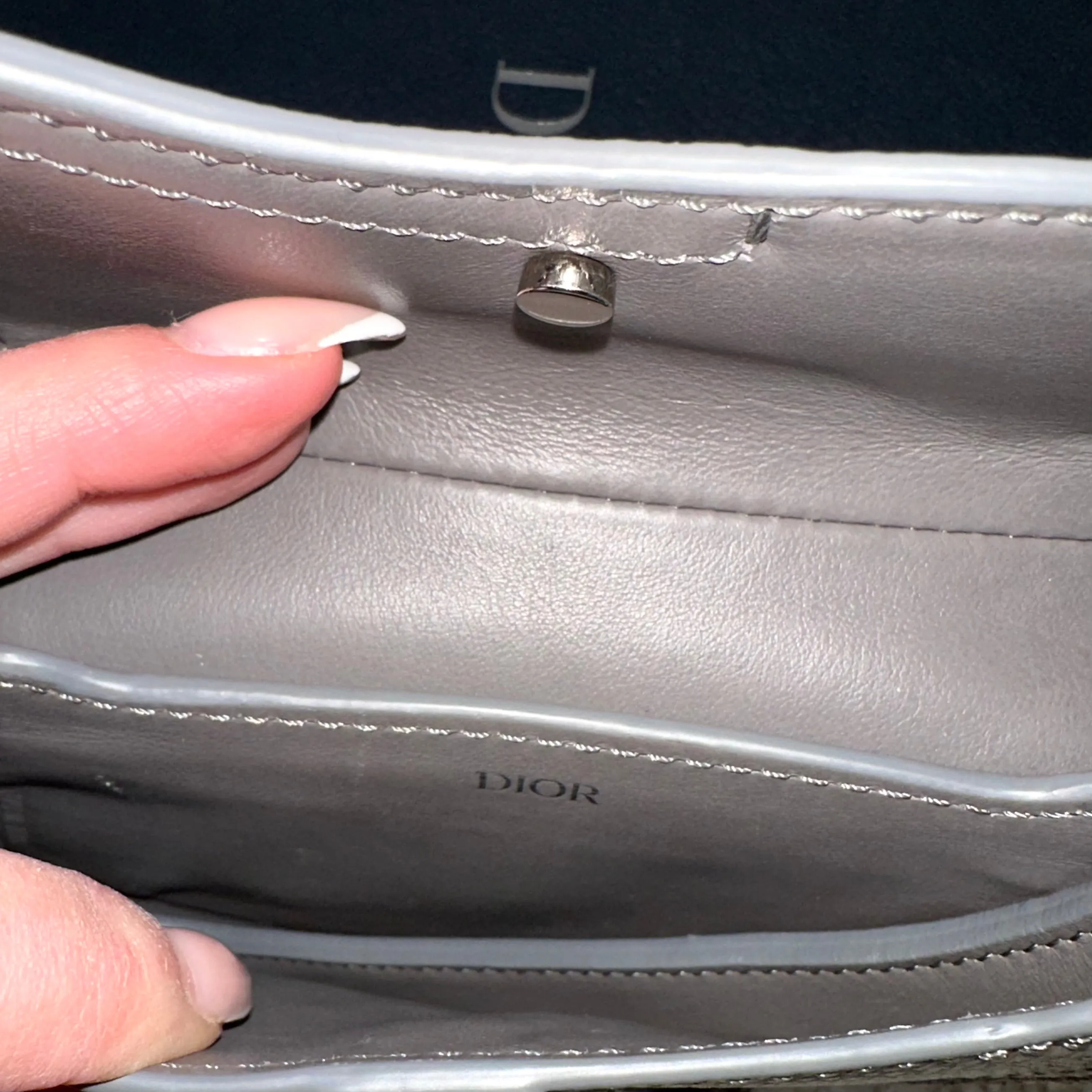 Dior Homme Mini Saddle SLG Crossbody