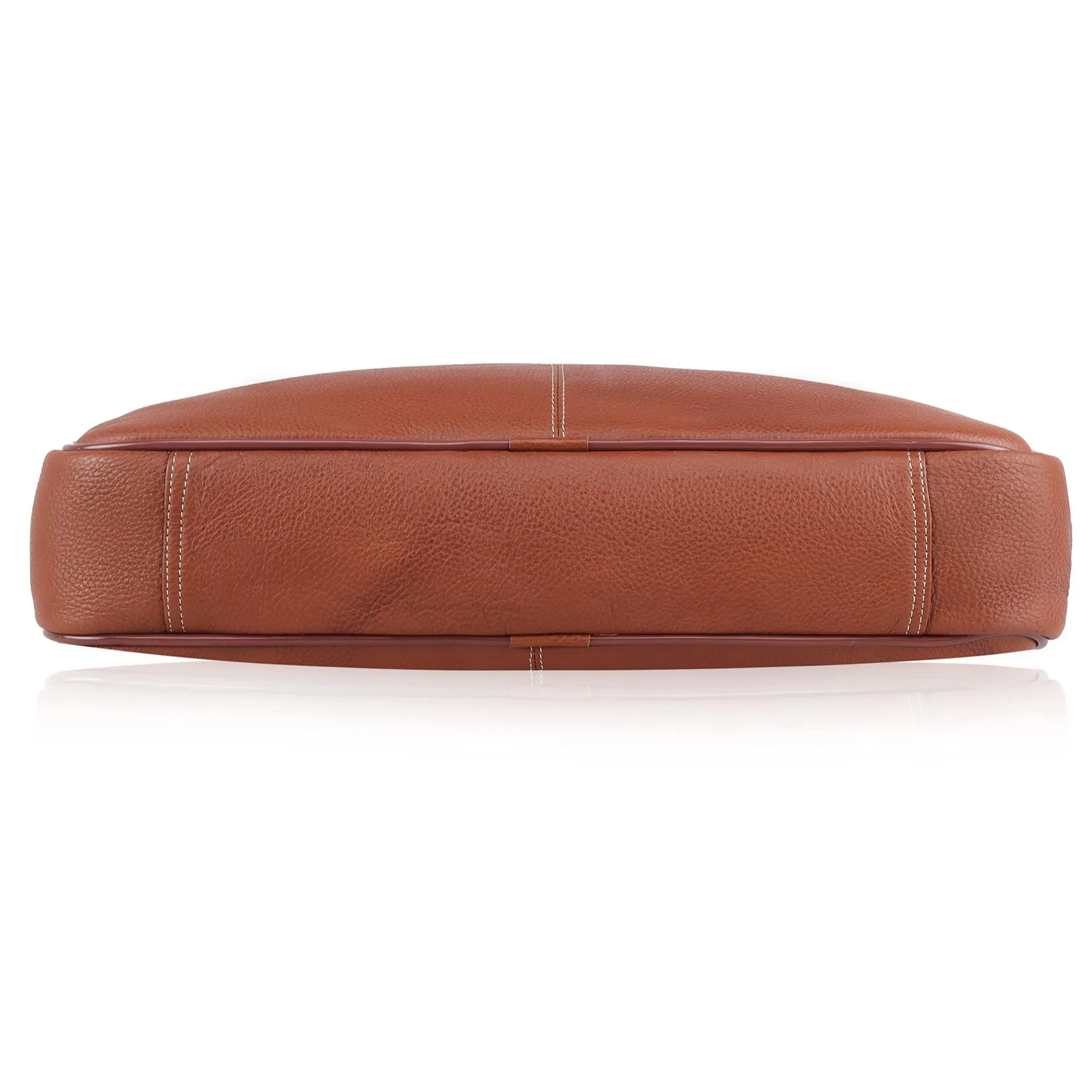 DORCHESTER Leather Laptop Messenger Bag for Men