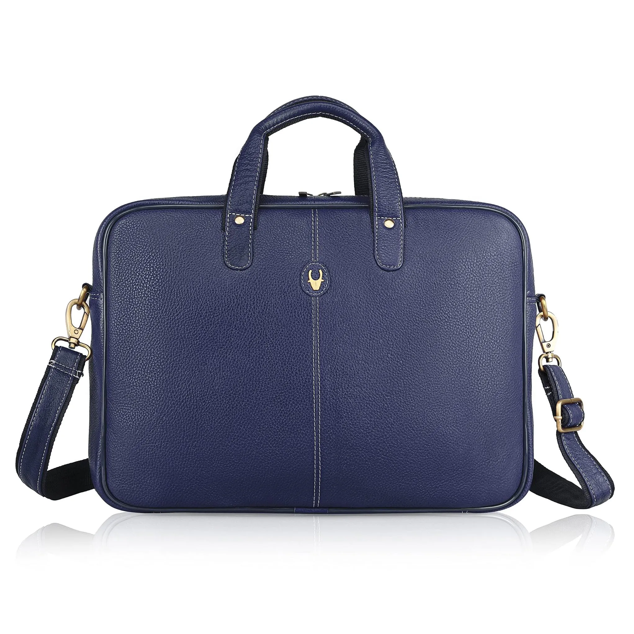 DORCHESTER Leather Laptop Messenger Bag for Men