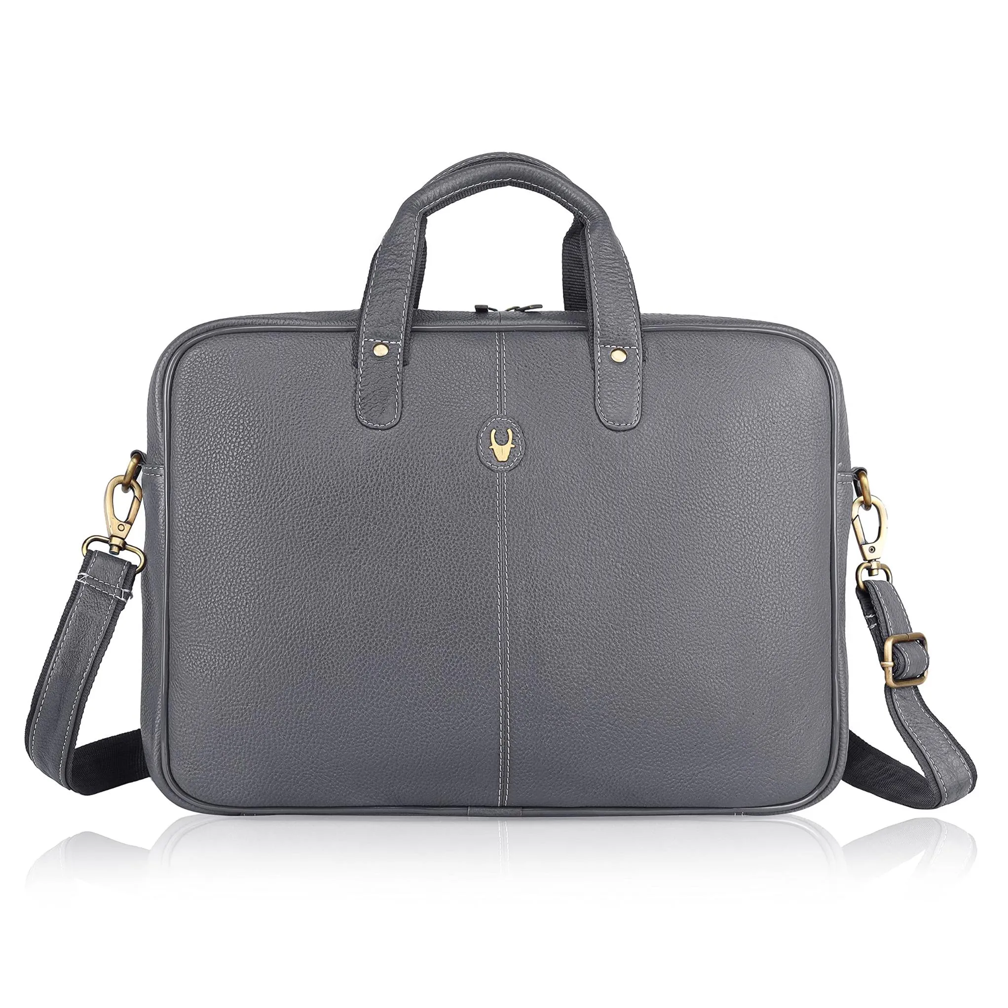 DORCHESTER Leather Laptop Messenger Bag for Men