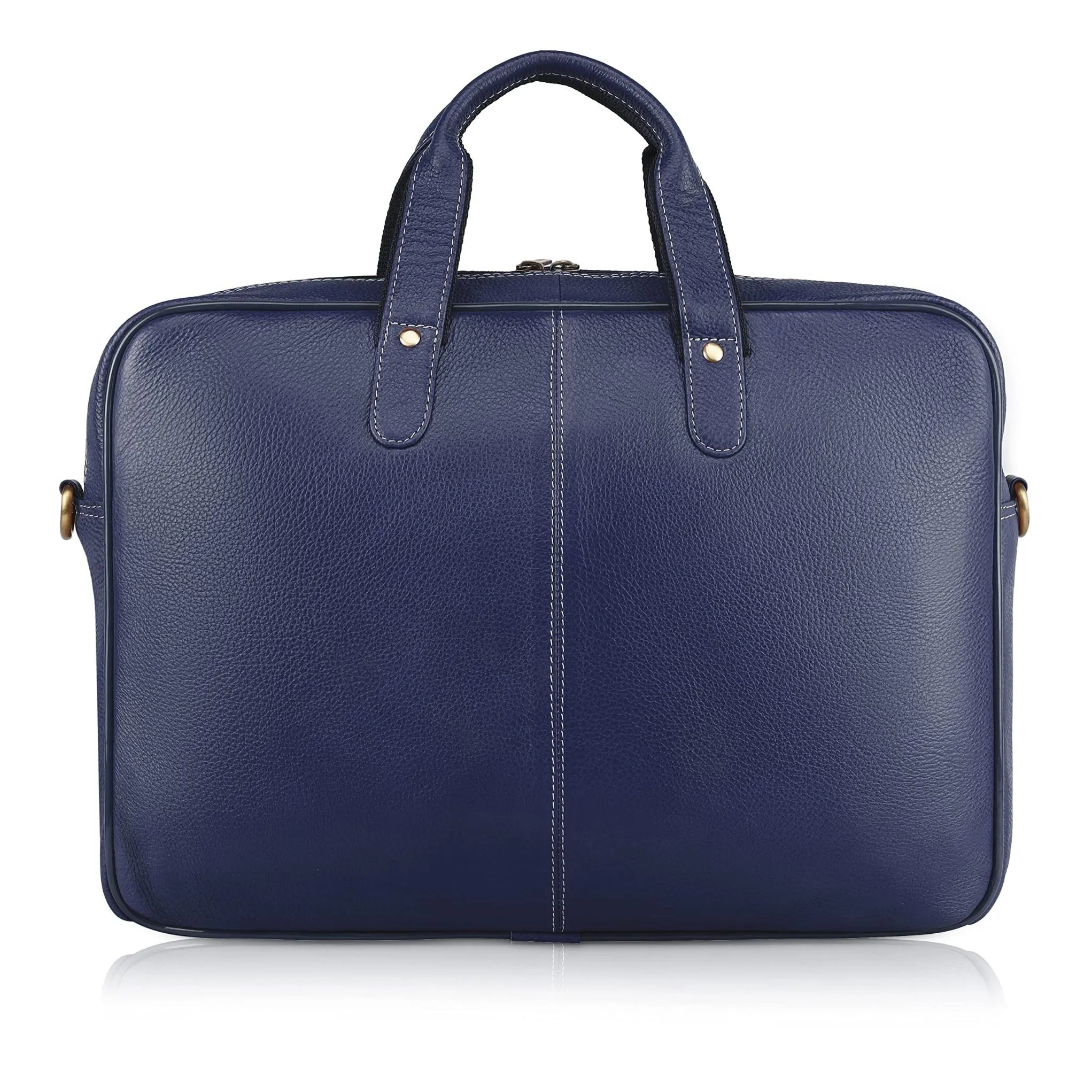 DORCHESTER Leather Laptop Messenger Bag for Men