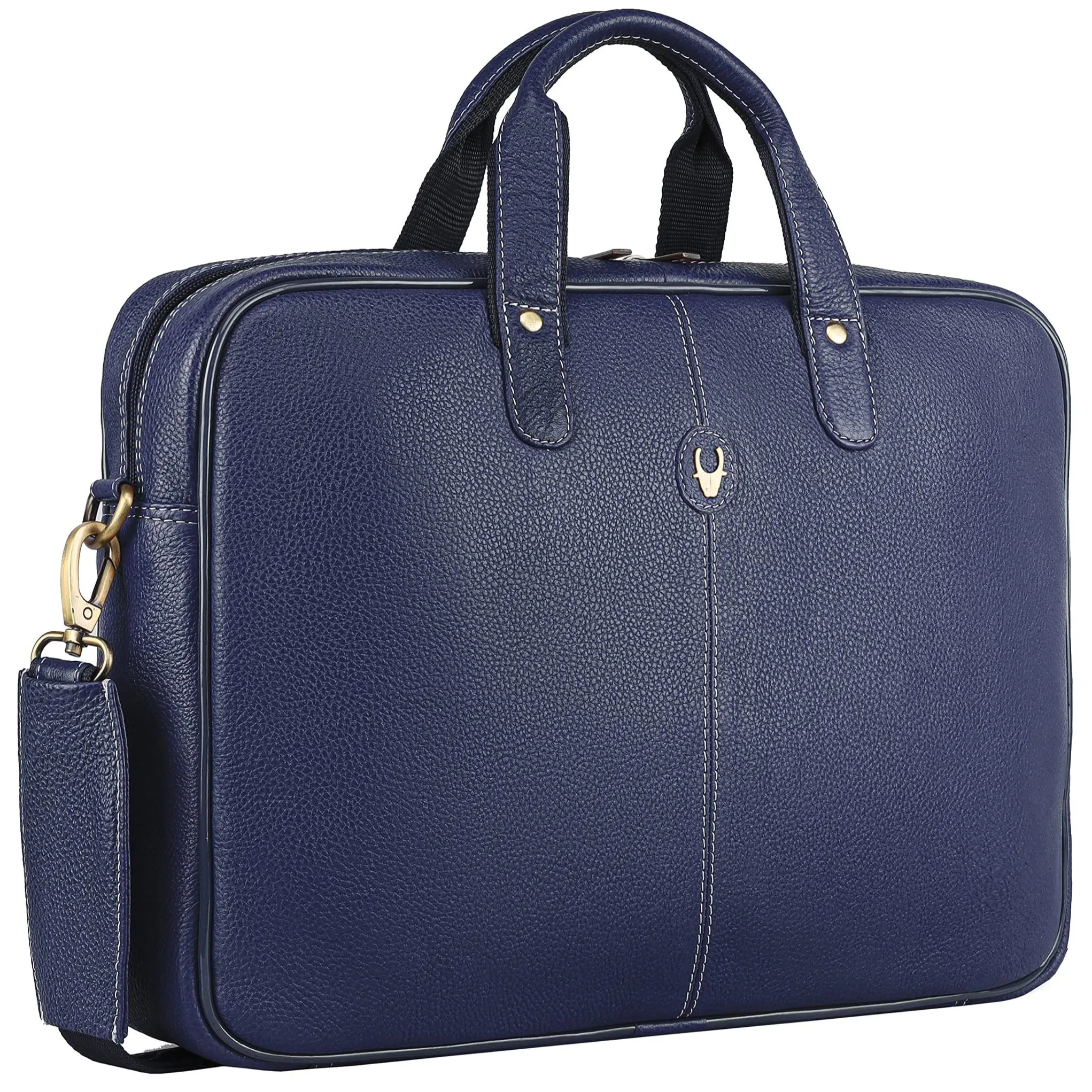 DORCHESTER Leather Laptop Messenger Bag for Men