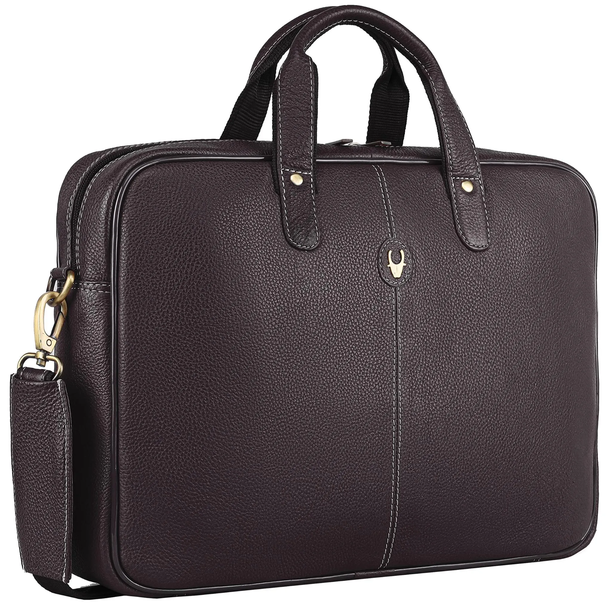 DORCHESTER Leather Laptop Messenger Bag for Men