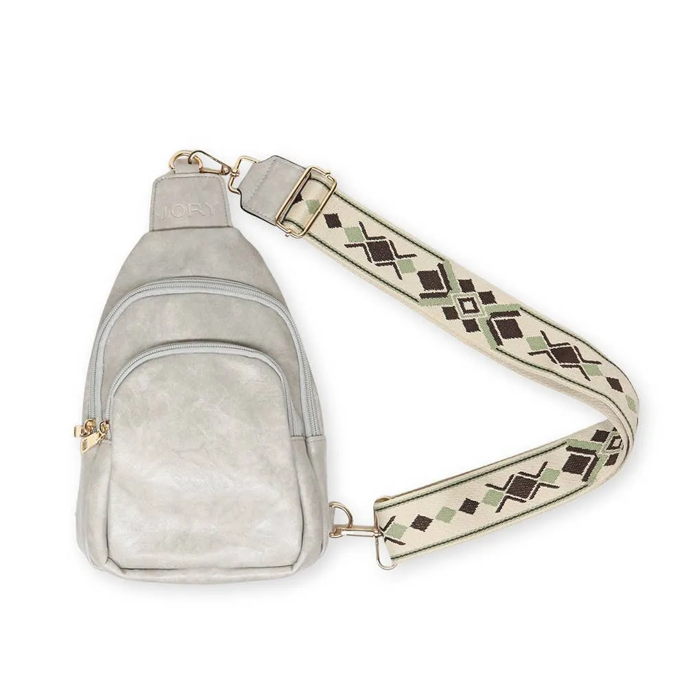 Fall Handbag Travel Sling Cross Body Bag | Rebeca Cloud