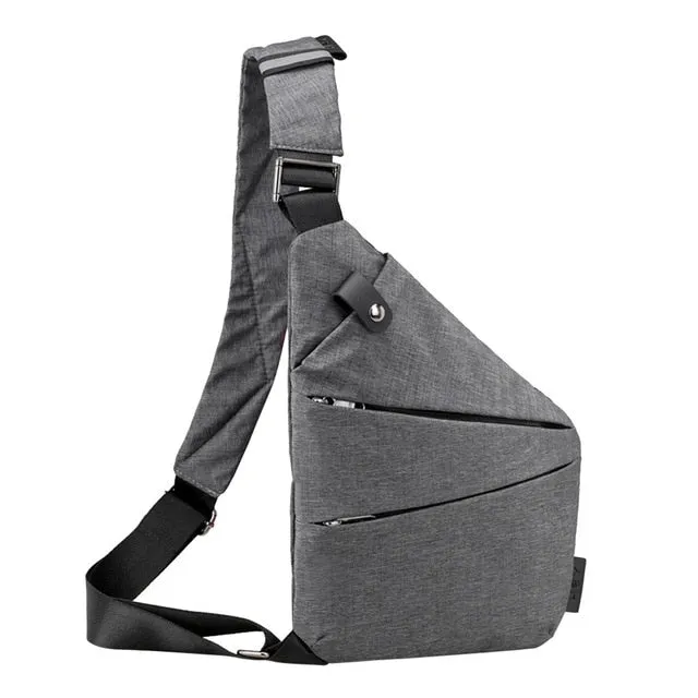 Fashion Chest Bag Men Women Sling Bag Casual Canvas Chest Anti Theft Crossbody Bags High Quality Shoulder Bags Chest Packs
