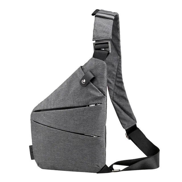 Fashion Chest Bag Men Women Sling Bag Casual Canvas Chest Anti Theft Crossbody Bags High Quality Shoulder Bags Chest Packs