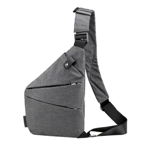 Fashion Chest Bag Men Women Sling Bag Casual Canvas Chest Anti Theft Crossbody Bags High Quality Shoulder Bags Chest Packs