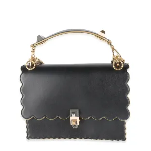 Fendi Kan I Medium Black Bag ULC1062