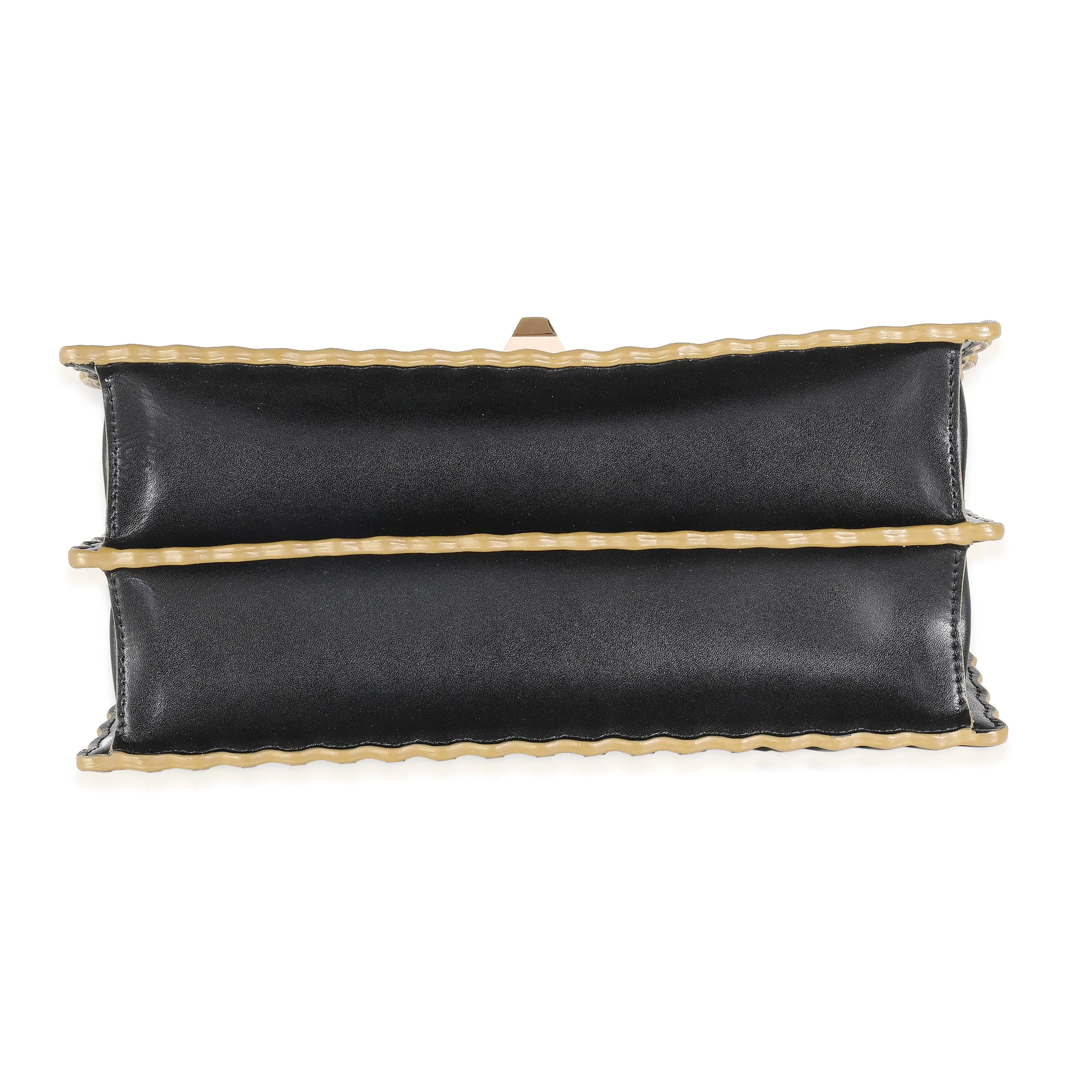 Fendi Kan I Medium Black Bag ULC1062