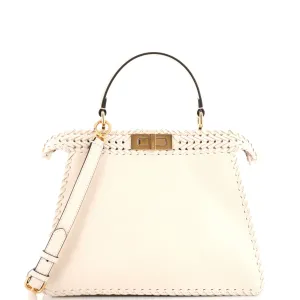 FENDI Peekaboo ISeeU Bag Whipstitch Leather Medium