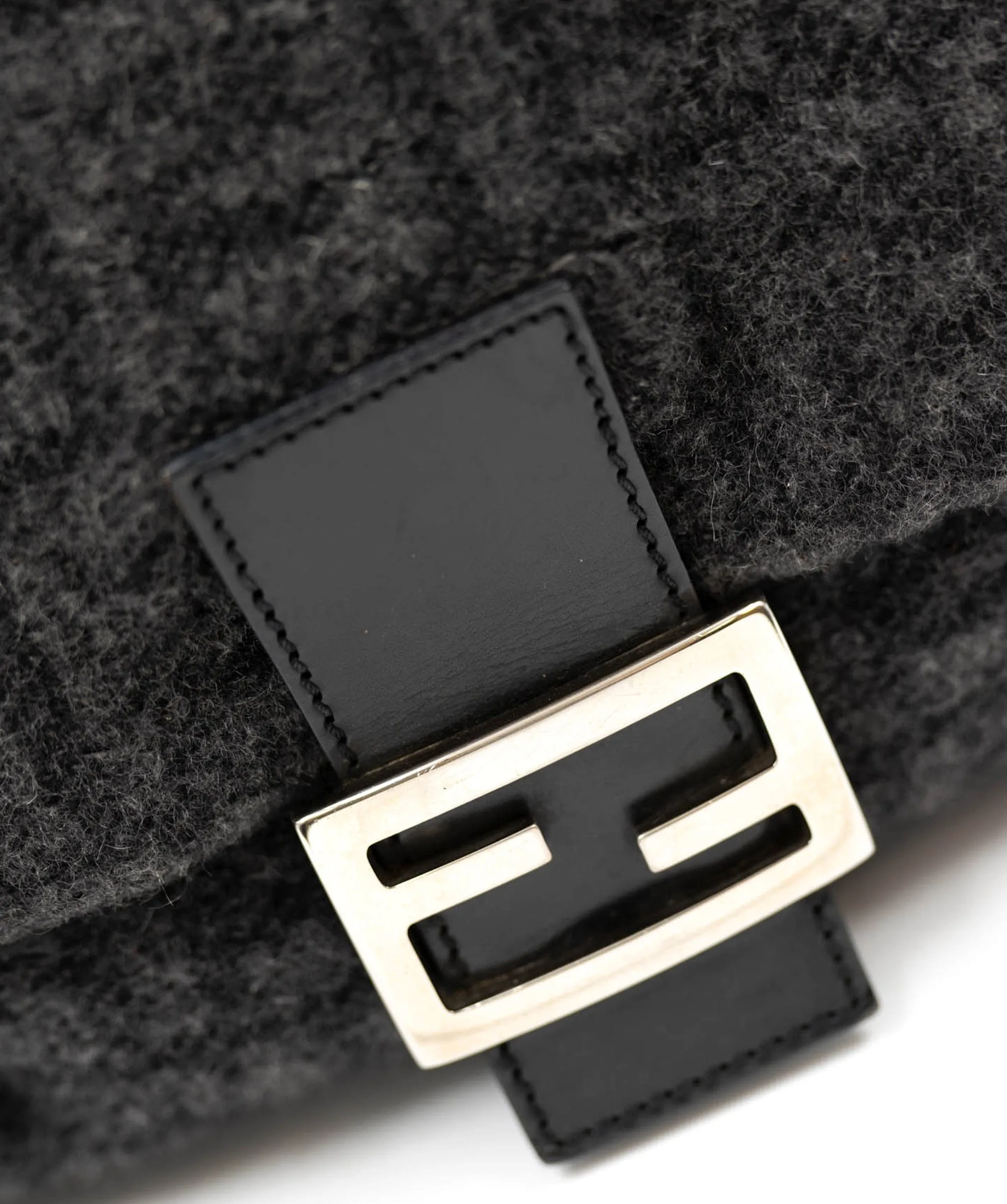 Fendi Zucca Wool Mamma Baguette ASL4701