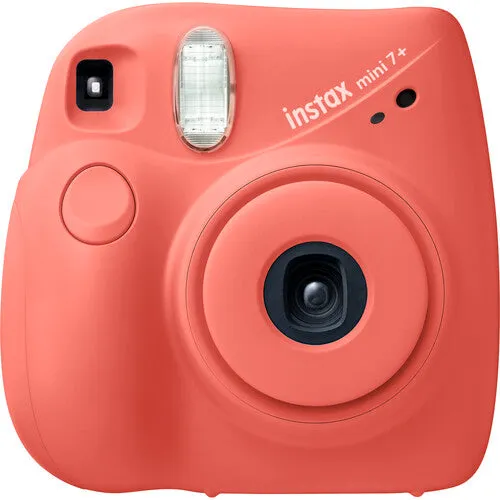 FUJIFILM Instax Mini 7  Instant Film Camera - Coral