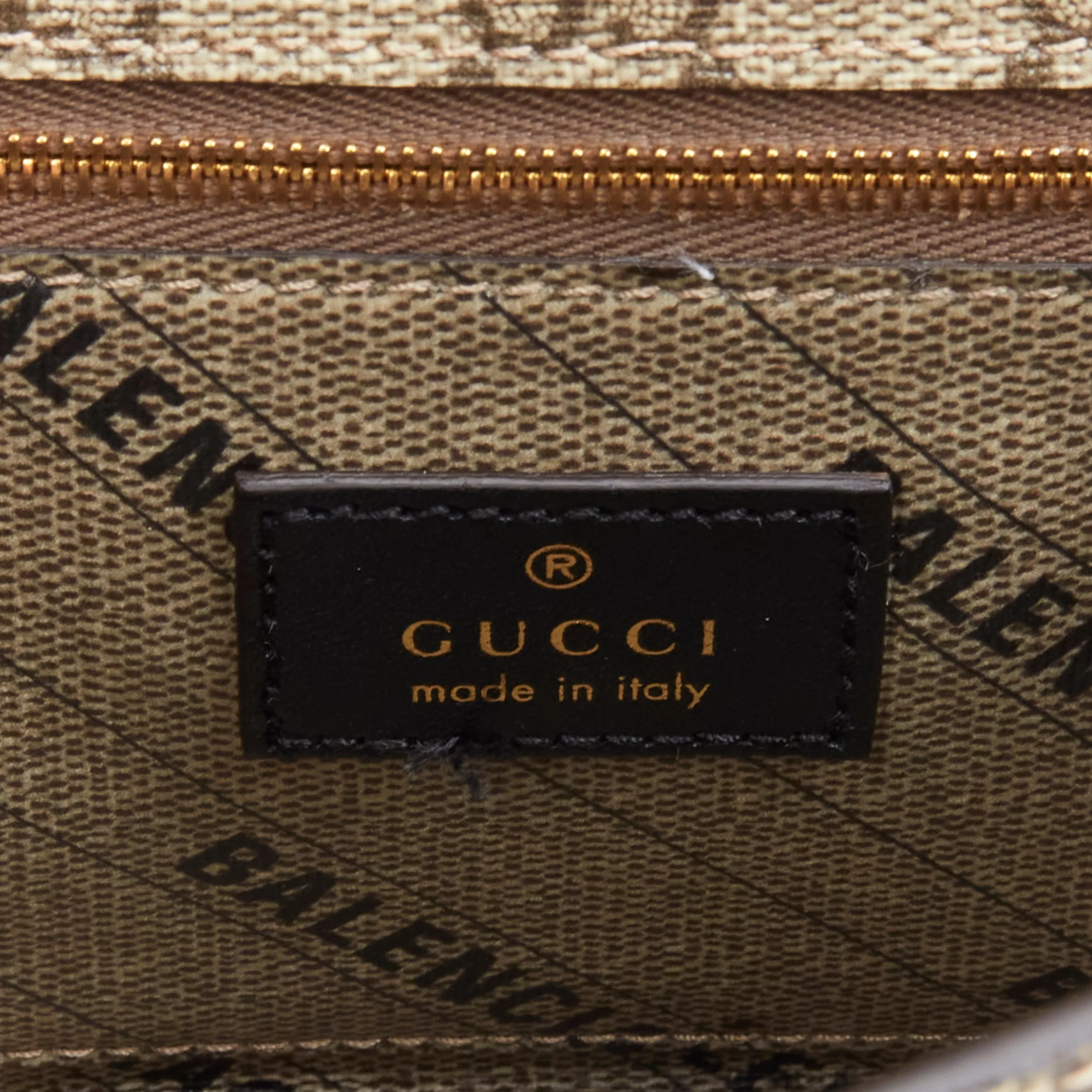 GUCCI BALENCIAGA Hourglass Hacker Project Runway monogram B buckle bag