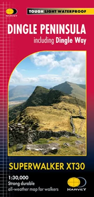 Harvey Dingle Peninsula (including Dingle Way) Superwalker XT30 Map (1:30,000)