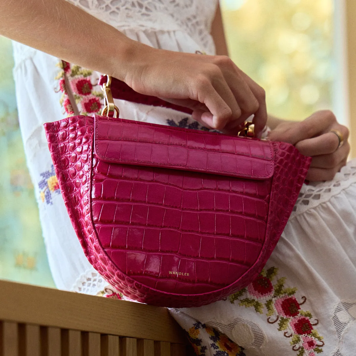 Hortensia Bag Mini Croco