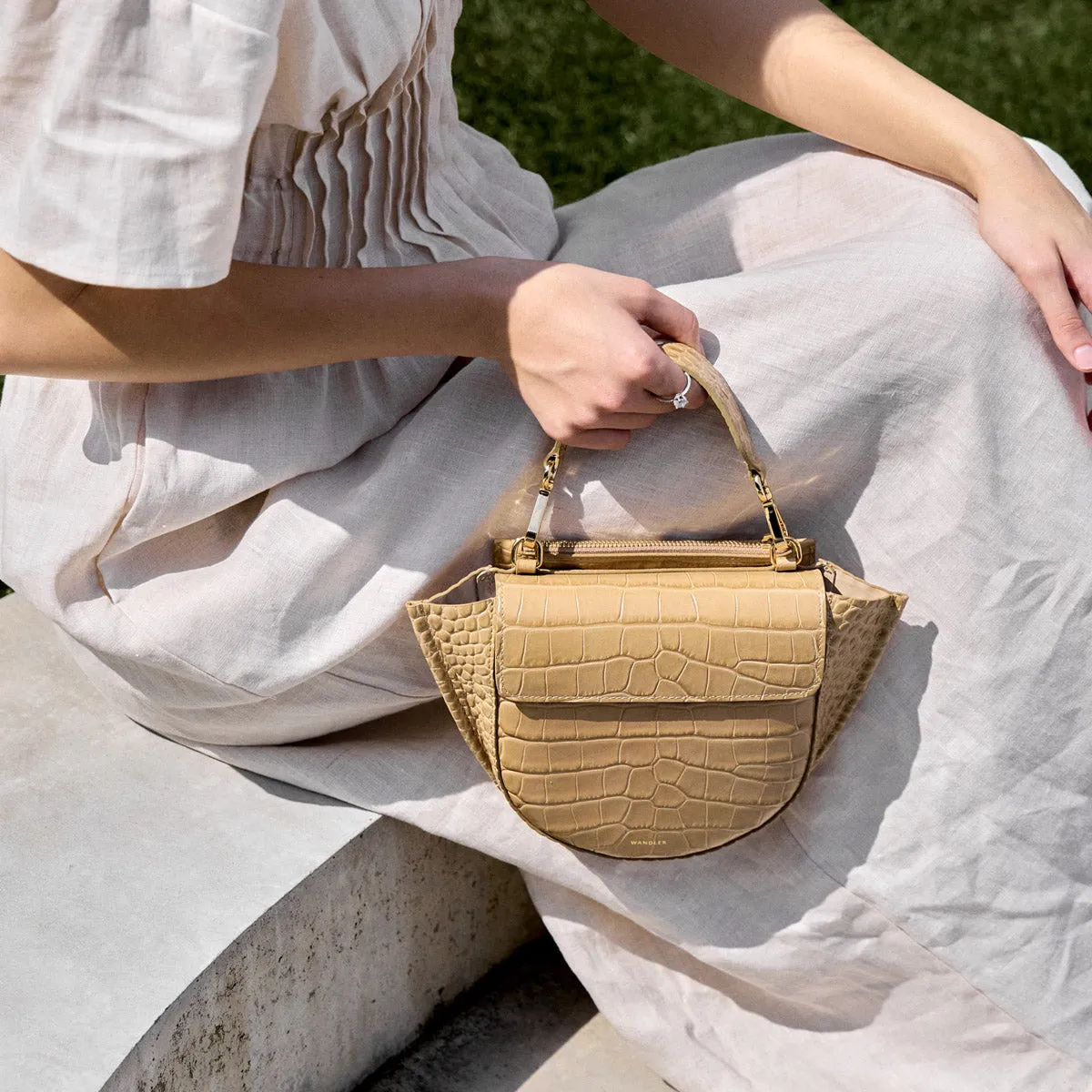 Hortensia Bag Mini Croco