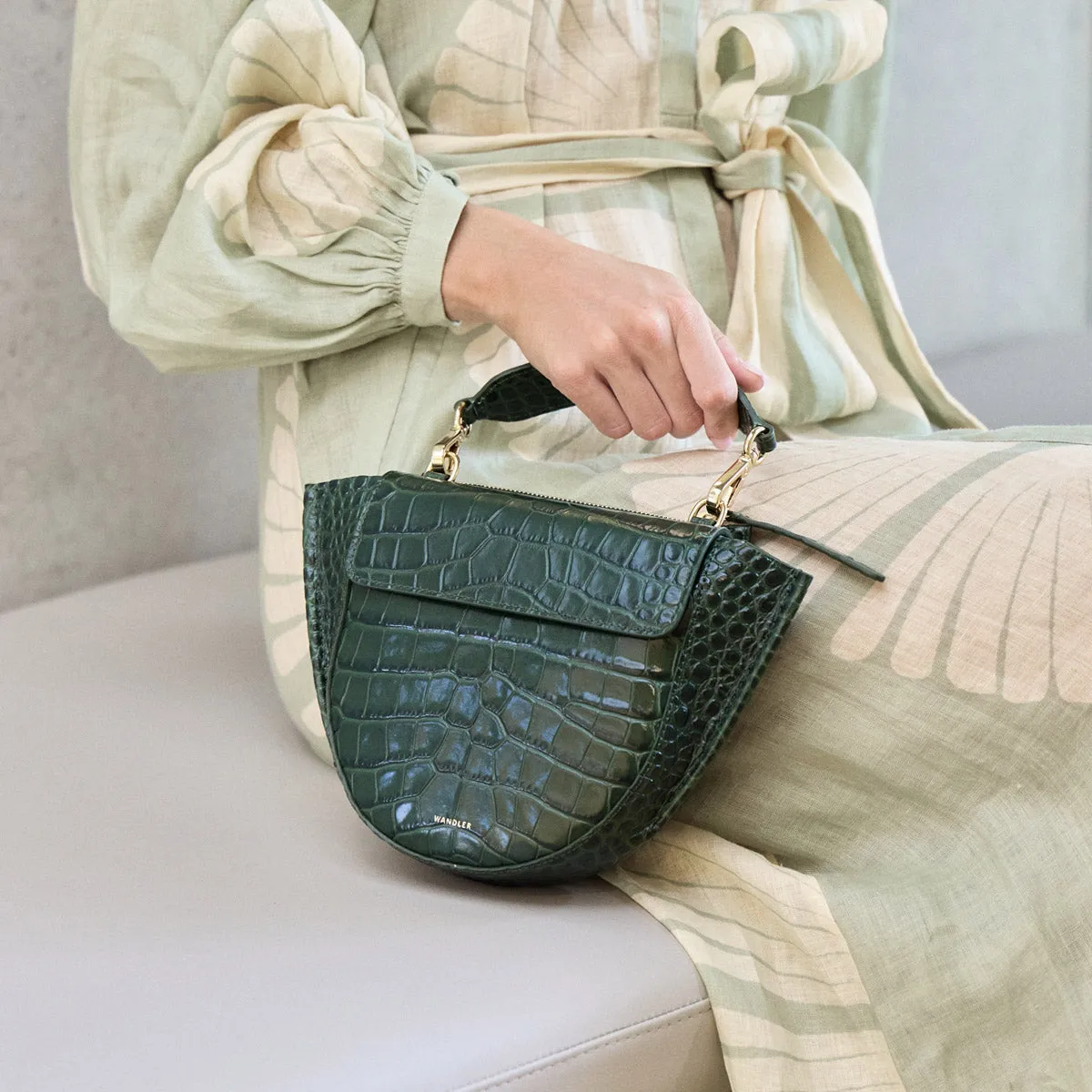 Hortensia Bag Mini Croco