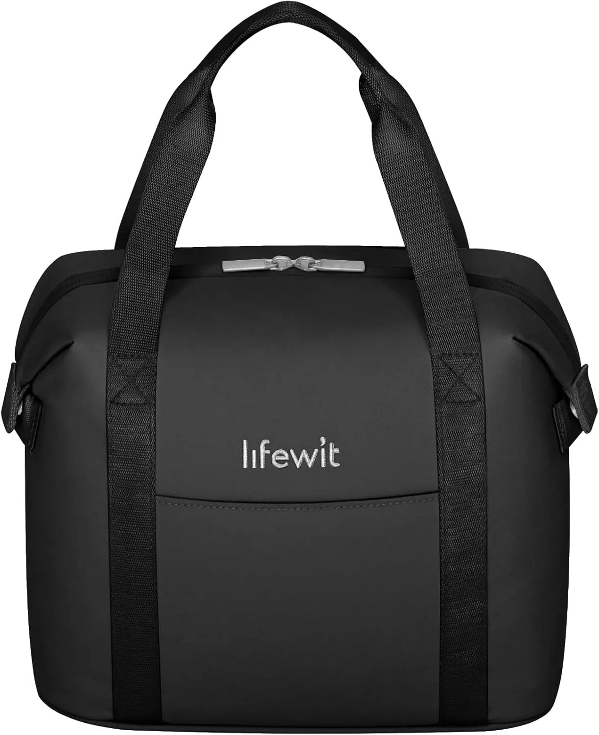 Lifewit Insulated Lunch Box for Women, Lightweight Tote Bag Reusable Lunch Bag Soft Cooler, Large Lunchbox for Work Travel for Women Adults, 9L Black