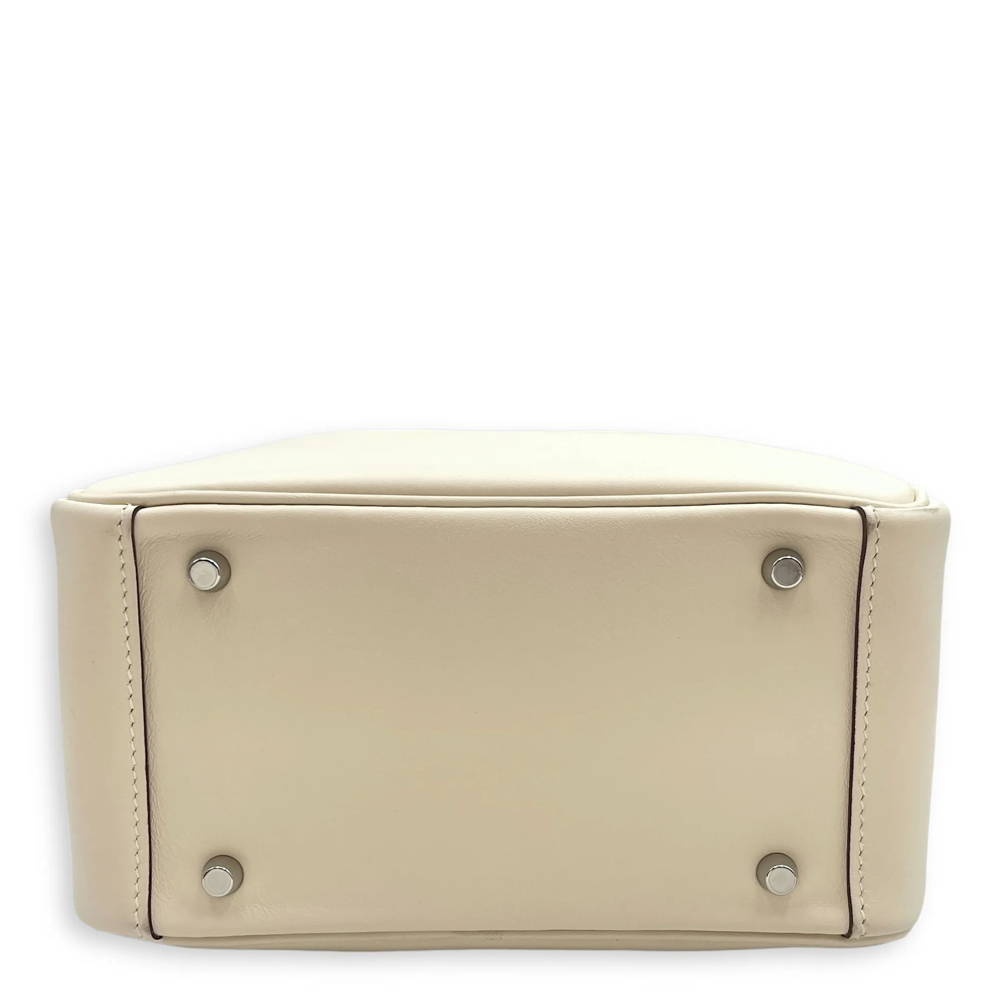 Lindy Mini White in Swift, Palladium hardware