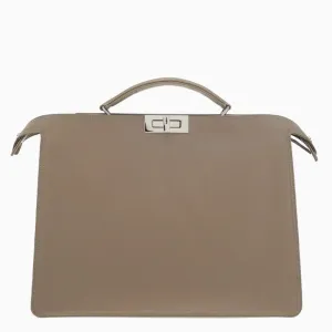 Men's Peekaboo Iseeu Medium Bag In Nylon in Beige | 7VA529AGQI