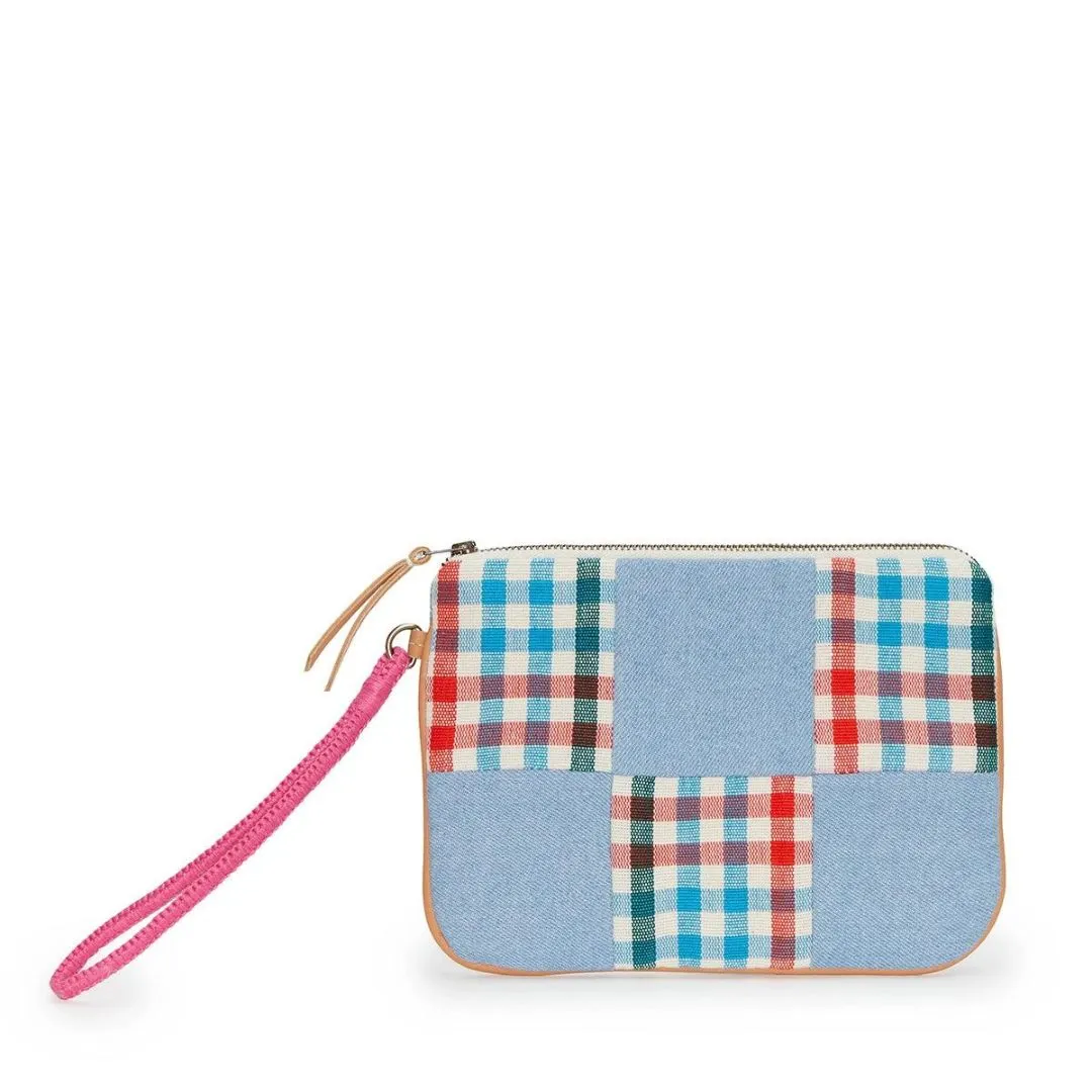 MOGL Mini Plaid Wristlet