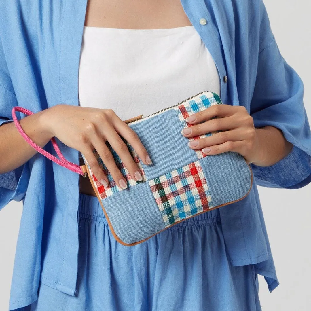 MOGL Mini Plaid Wristlet