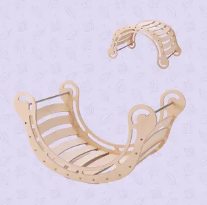 Montessori - Climbing Rocker - Wood