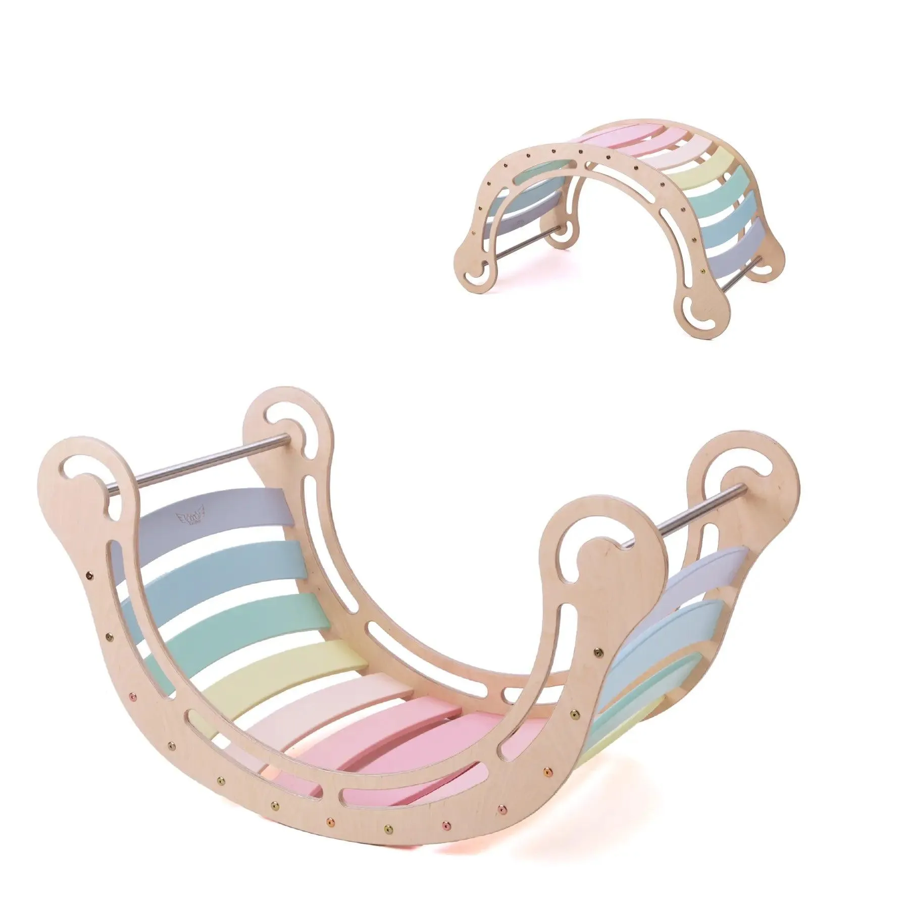 Montessori - Climbing Rocker - Wood
