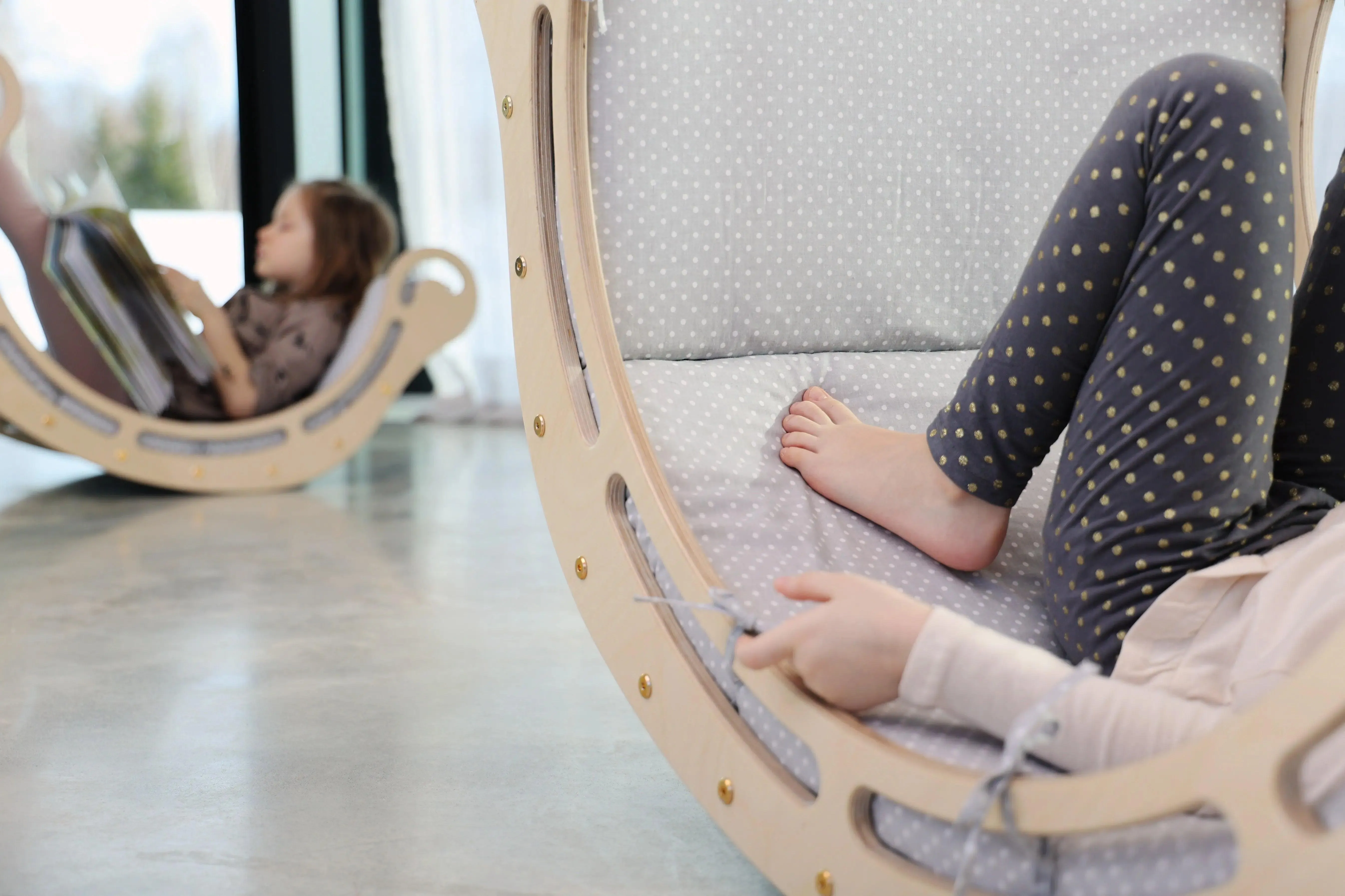 Montessori - Climbing Rocker - Wood