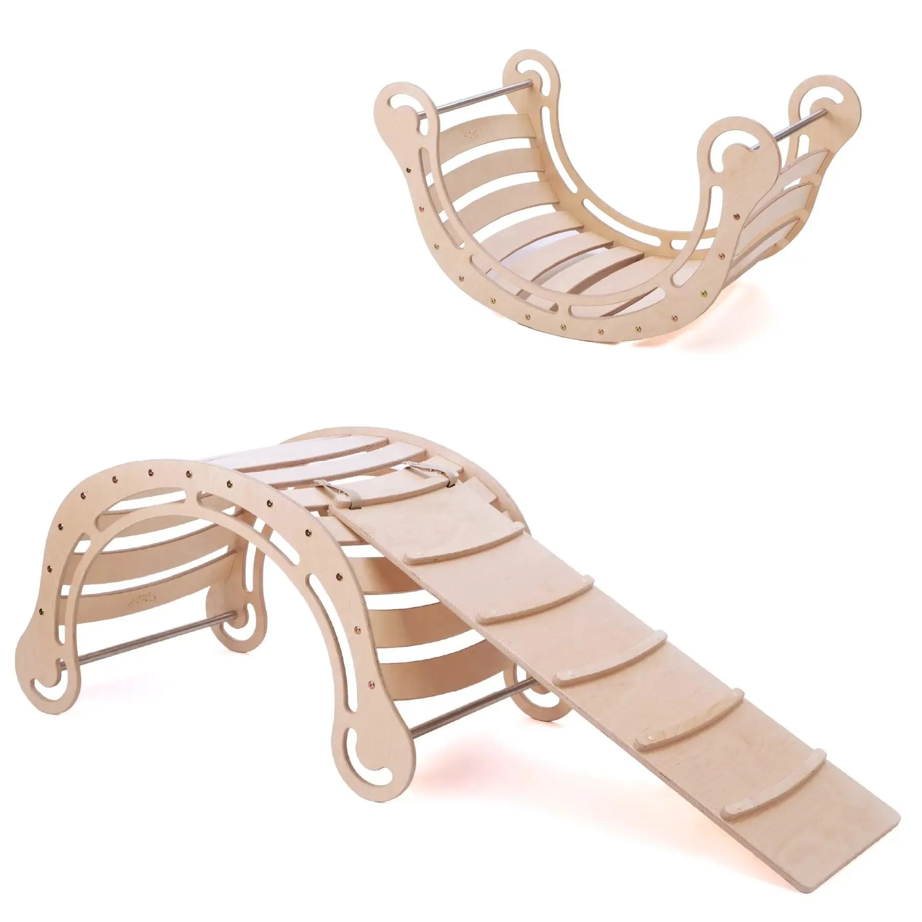 Montessori - Climbing Rocker - Wood