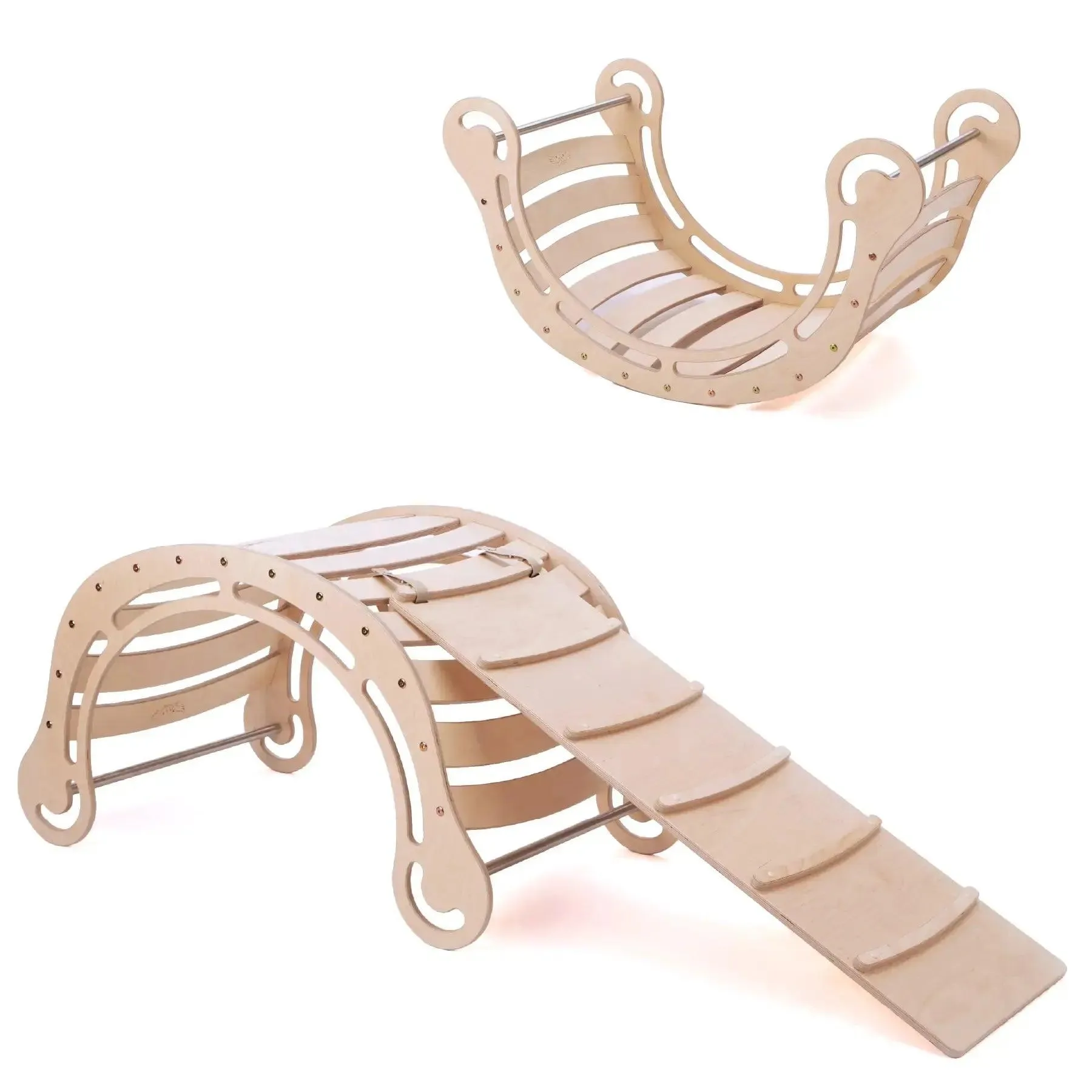 Montessori - Climbing Rocker - Wood
